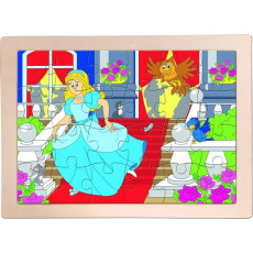 WOODY Puzzle Popelka WOODY Puzzle Popelka