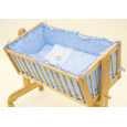 Scarlett Souprava do kolébky - Scarlett Méďa - modrá