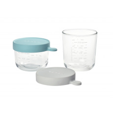Kelímek na jídlo skleněný 2ks 150ml / 250ml Light Mist Kelímek na jídlo skleněný 2ks 150ml / 250ml Light Mist
