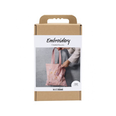 Kreativní sada Vyšívaná textilní taška