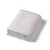 BABYONO Deka z organické bavlny pletená 75 x 100 cm grey 0m+