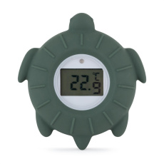 PETITE&MARS Teploměr silikonový digitální  Turtle Terry Misty Green 0m+