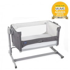 CHICCO Postýlka Next2Me Magic - Moon Grey CHICCO Postýlka Next2Me Magic - Moon Grey