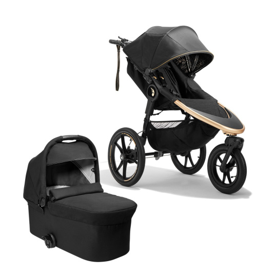 BabyJogger SUMMIT X3 set 2v1 (kočárek+korba) ROBIN ARZON gold+PRIME BLACK