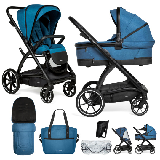 MUUVO Kočárek kombinovaný Trick set 2v1 Ocean blue MUUVO Kočárek kombinovaný Trick set 2v1 Ocean blue