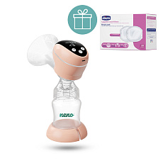 NENO Odsávačka mateřského mléka elektrická dvojfázová Primo + CHICCO Vložky do podprsenky 30ks