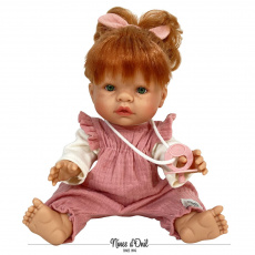 Nines 33220 Plaváček s vlásky JOY 37 cm Nines 33220 Plaváček s vlásky JOY 37 cm