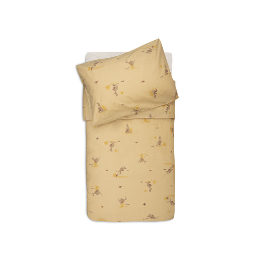 Povlečení 140x100 a 40x60 cm Kangaroots