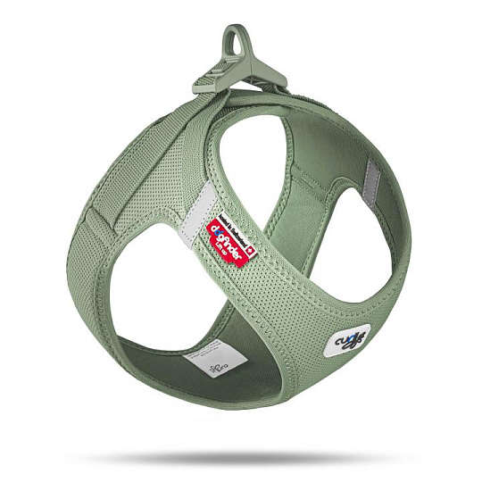 CURLI Postroj pro psy se sponou Air-Mesh Olive M, 6-9 kg CURLI Postroj pro psy se sponou Air-Mesh Olive M, 6-9 kg