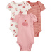 CARTER'S Body krátký rukáv Pink Cherry holka 3ks 3m/vel. 62