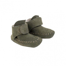 LODGER Capáčky kožené Walker Moccasin Olivine 12-15m LODGER Capáčky kožené Walker Moccasin Olivine 12-15m