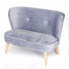 Dětská Retro pohovka sofa Drewex šedá Dětská Retro pohovka sofa Drewex šedá