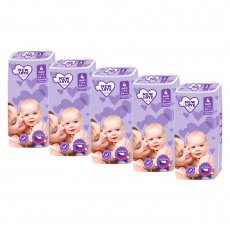 MEGAPACK Dětské jednorázové pleny New Love Premium comfort 4 MAXI 7-18 kg 5x44 ks MEGAPACK Dětské jednorázové pleny New Love Premium comfort 4 MAXI 7-18 kg 5x44 ks