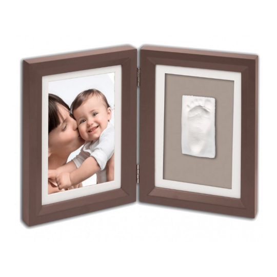 Dřevěný rámeček pro otisk My Baby Touch Simple Brown Dřevěný rámeček pro otisk My Baby Touch Simple Brown