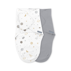 INGENUITY Zavinovačka SwaddleMe™ Ulitka bavlna Sunset space 2ks 0,5 TOG 0-3m INGENUITY Zavinovačka SwaddleMe™ Ulitka bavlna Sunset space 2ks 0,5 TOG 0-3m