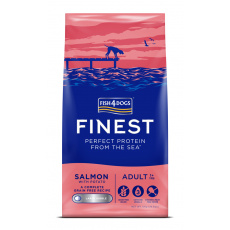 FISH4DOGS Granule velké pro dospělé psy Finest losos s bramborami 12 kg, 1+ FISH4DOGS Granule velké pro dospělé psy Finest losos s bramborami 12 kg, 1+