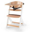 KINDERKRAFT Židlička jídelní Enock White wooden, Premium