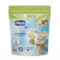 CHICCO Kapsle prací gelové Sensitive 20ks, 0m+ CHICCO Kapsle prací gelové Sensitive 20ks, 0m+