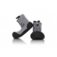 ATTIPAS Botičky Cutie A17C Gray L vel.21,5, 116-125 mm