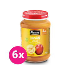 6x HAMÉ Příkrm ovocný Banán 190 g 4+ 6x HAMÉ Příkrm ovocný Banán 190 g 4+