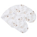 Povlak na kojící polštář New Baby Květy bílý