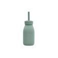 Láhev s brčkem Platinum Silicone Sage