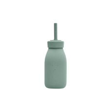 Láhev s brčkem Platinum Silicone Sage