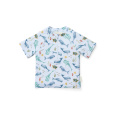 Plavecké triko krátký rukáv Ocean Multicolor vel. 86/92