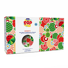 CHICCO Koupelový a sprchový gel POP se sportovním sáčkem Bubbly Watermelon 300ml CHICCO Koupelový a sprchový gel POP se sportovním sáčkem Bubbly Watermelon 300ml