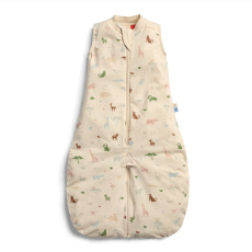 ERGOPOUCH Vak a overal na spaní 2v1 organická bavlna Suit Savannah 8-24 m, 8-14 kg, 0,2 tog
