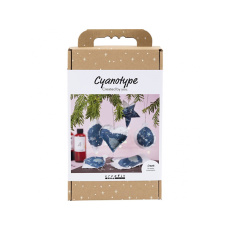 Kreativní sada Kyanotypie vánoční ozdoby