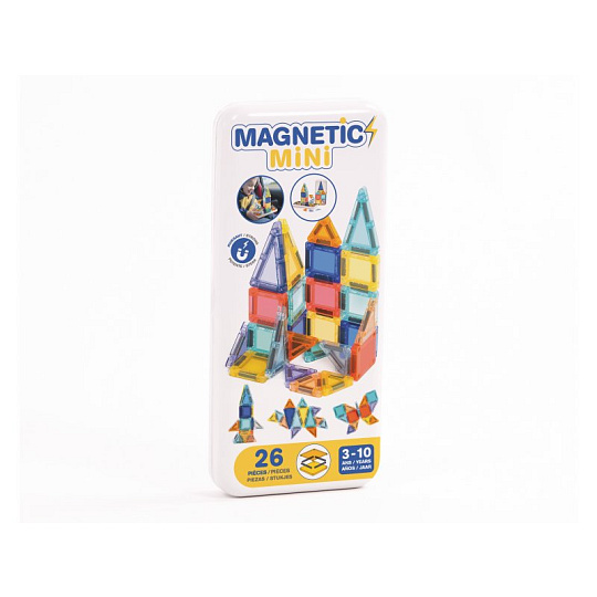 Magnetická stavebnice mini 26 ks Magnetická stavebnice mini 26 ks