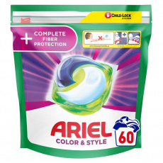 ARIEL Kapsle gélové na praní All-in-1 PODS Color&Style Complete Fiber Protection, 60 praní ARIEL Kapsle gélové na praní All-in-1 PODS Color&Style Complete Fiber Protection, 60 praní