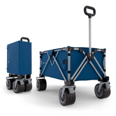 KINDERKRAFT Vozík přepravní skladací Wagon Rollster Blue KINDERKRAFT Vozík přepravní skladací Wagon Rollster Blue
