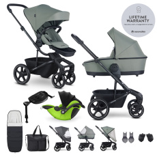 EASYWALKER Kočárek kombinovaný Harvey⁵ Agave Green XXL RWS + KIDDY Evoluna i-size 2 + základna EASYWALKER Kočárek kombinovaný Harvey⁵ Agave Green XXL RWS + KIDDY Evoluna i-size 2 + základna