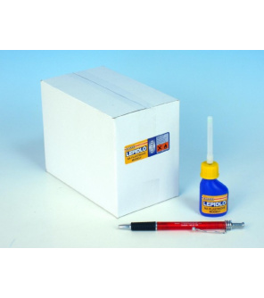 Lepidlo Draco s aplikátorem Lepí-M 18ml 20ks v krabičce 4x12x3cm Lepidlo Draco s aplikátorem Lepí-M 18ml 20ks v krabičce 4x12x3cm