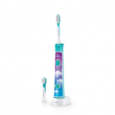 PHILIPS Sonický elektrický zubní kartáček dětský s bluetooth zelený HX6322/04 PHILIPS Sonický elektrický zubní kartáček dětský s bluetooth zelený HX6322/04