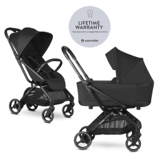 EASYWALKER Kočárek kombinovaný Rockey M Pure Black EASYWALKER Kočárek kombinovaný Rockey M Pure Black