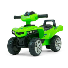 Dětské odrážedlo se zvukem Čtyřkolka Milly Mally Monster Green Dětské odrážedlo se zvukem Čtyřkolka Milly Mally Monster Green