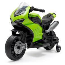 Dětská elektrická motorka Baby Mix Supersport zelená Dětská elektrická motorka Baby Mix Supersport zelená