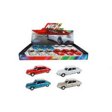 Auto Welly Citroën DS23 1973 kov/plast 12cm na zpětné natažení 4 barvy 12ks v boxu Auto Welly Citroën DS23 1973 kov/plast 12cm na zpětné natažení 4 barvy 12ks v boxu