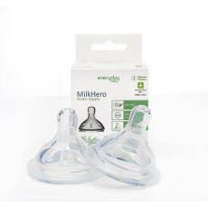 EVERYDAY BABY Silikonový dudlík anti colic 2 ks L