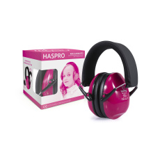 Haspro Hearing Protection KIDS sluchátka na uši, růžová