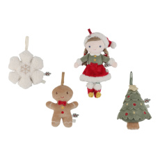 Vánoční ozdoby plyšové Rosa Vánoční ozdoby plyšové Rosa