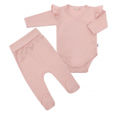 2-dílná kojenecká souprava New Baby Practical růžová holka 2-dílná kojenecká souprava New Baby Practical růžová holka