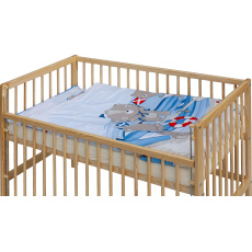 Scarlett Dětská postýlka s kompletní výbavou Scarlett 120 x 60 cm - Raty