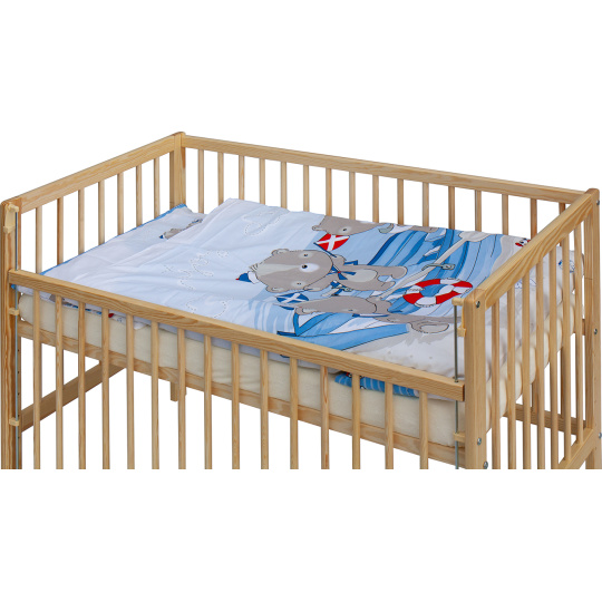 Scarlett Dětská postýlka s kompletní výbavou Scarlett 120 x 60 cm - Raty