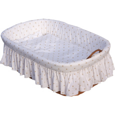 Scarlett Mojžíšův košík pro miminko Scarlett Hvězdička - béžová