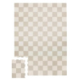 3 SPROUTS Pěnová hrací podložka Checkerboard/Beige