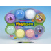 PlayFoam® Modelína/Plastelína kuličková s doplňky 7 barev na kartě 34x28x4cm